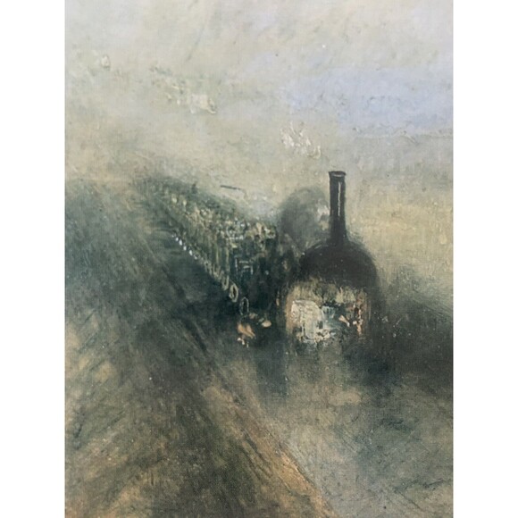 Rain, Steam and Speed, 1844 by Joseph Turner  Art printed Matted Framed - Picture 2 of 14